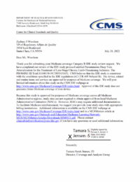 CMS Approval Letter